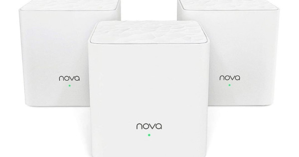Tenda Nova MW3 Mesh3f Whole Home Mesh Wifi System AC1200 Dual-Band 2.4/5Ghz  Wireless Router for Wi-Fi Wide Range Coverage